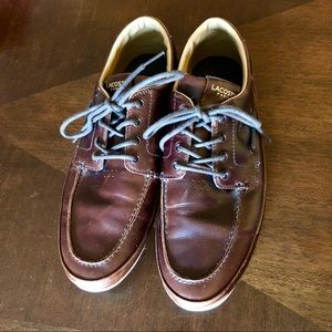 ✨moving sale✨ Lacoste | Men’s Brown Leather Loafer Boat Shoe 8.5